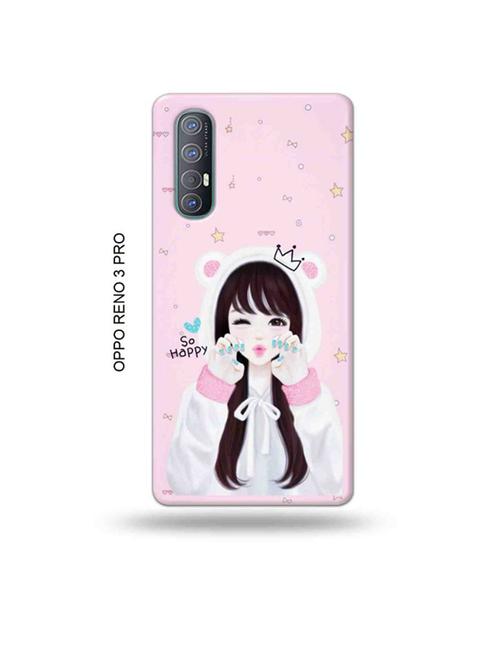 tweakymod designer printed hard case | girlie back cover compatible with oppo reno 3 pro - 19019456 - Very Small Image - 1