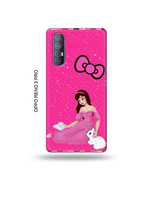 tweakymod designer printed hard case | cute girl back cover compatible with oppo reno 3 pro - 19019459 - Very Small Image - 1