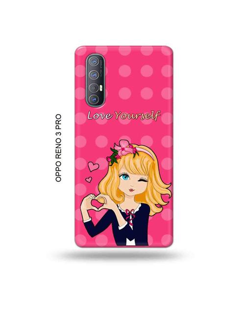 love yourself back cover compatible with oppo reno 3 pro - 19019477 - Very Small Image - 1