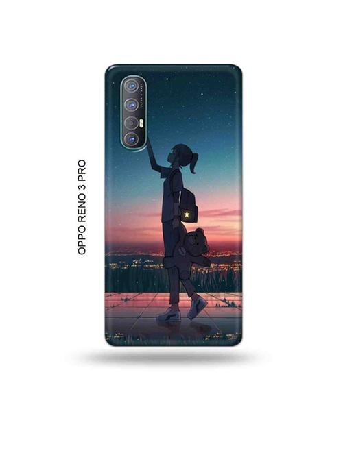 tweakymod designer printed hard case | girl keddy back cover compatible with oppo reno 3 pro - 19019478 - Very Small Image - 1