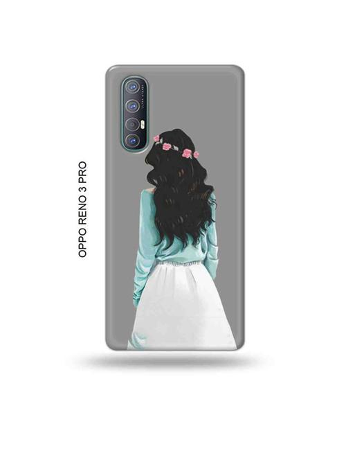 tweakymod designer printed hard case | tiara queen back cover compatible with oppo reno 3 pro - 19019488 - Very Small Image - 1