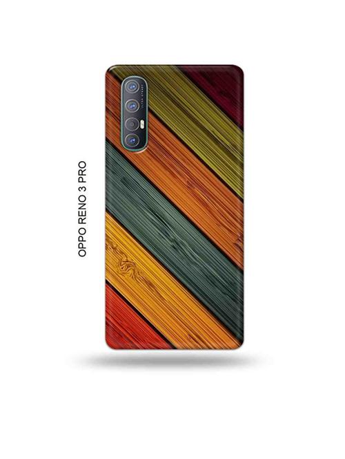 tweakymod designer printed hard case | wooden back cover compatible with oppo reno 3 pro - 19019507 - Very Small Image - 1