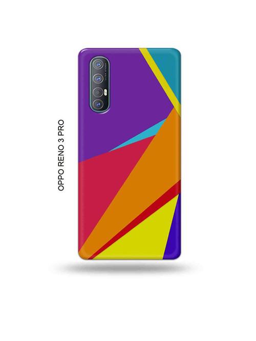 tweakymod designer printed hard case | abstract strips back cover compatible with oppo reno 3 pro - 19019512 - Very Small Image - 1