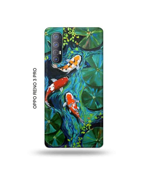 abstract fish back cover compatible with oppo reno 3 pro - 19019522 - Very Small Image - 1