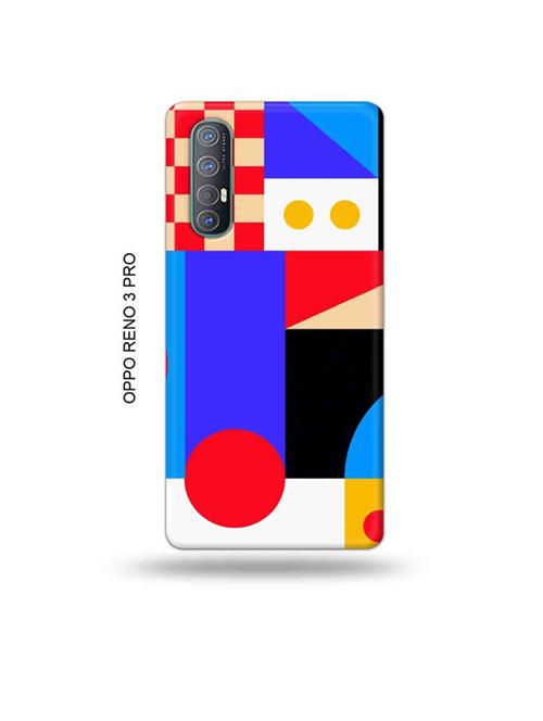 tweakymod designer printed hard case | colour boxes back cover compatible with oppo reno 3 pro - 19019527 - Very Small Image - 1