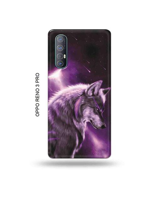tweakymod designer printed hard case | fox back cover compatible with oppo reno 3 pro - 19019567 - Very Small Image - 1