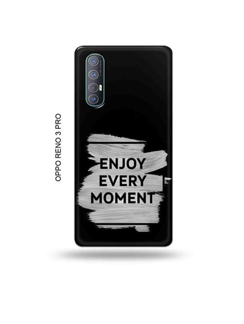 tweakymod designer printed hard case | enjoy every moment back cover compatible with oppo reno 3 pro - 19019581 - Very Small Image - 1