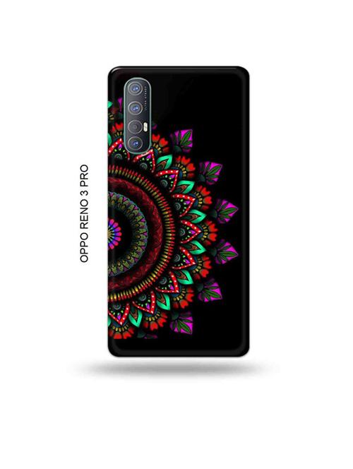 tweakymod designer printed hard case | aztec cercle back cover compatible with oppo reno 3 pro - 19019620 - Very Small Image - 1