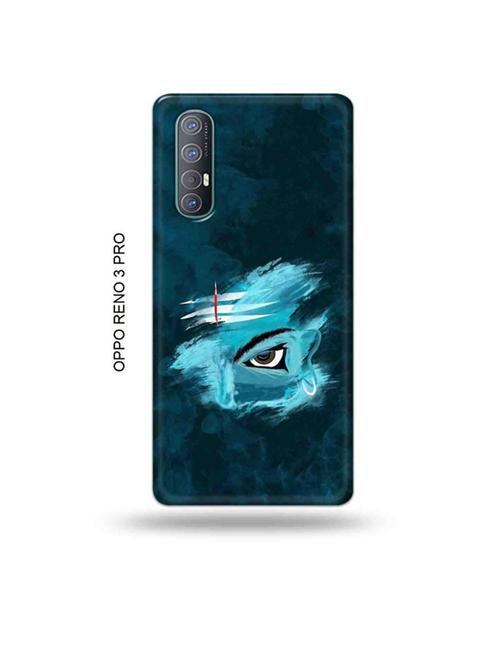 tweakymod designer printed hard case | lord shiva back cover compatible with oppo reno 3 pro - 19019631 - Very Small Image - 1