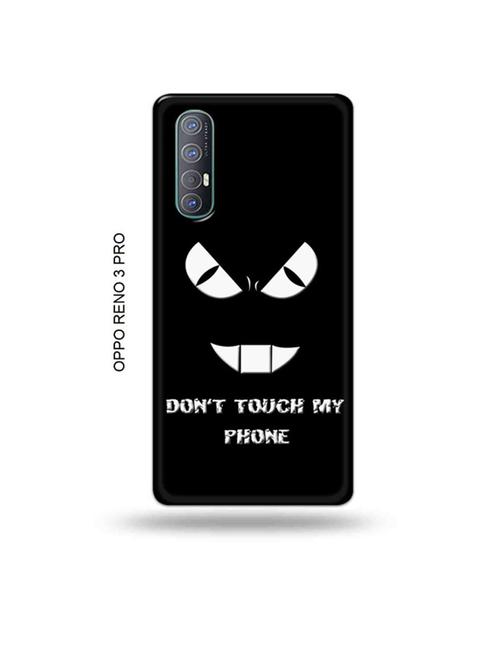 tweakymod designer printed hard case | don't touch my phone back cover compatible with oppo reno 3 pro - 19019661 - Very Small Image - 1