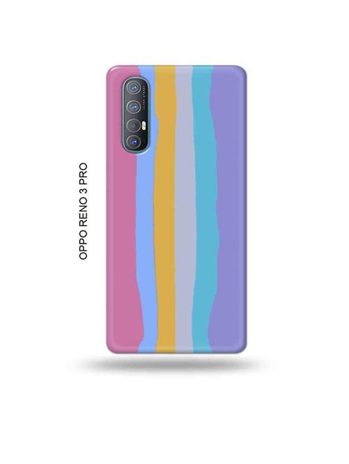 tweakymod designer printed hard case | rainbow new back cover compatible with oppo reno 3 pro - 19019696 - Very Small Image - 1