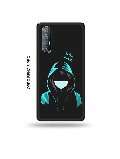 tweakymod designer printed hard case | queen girl back cover compatible with oppo reno 3 pro - 19019726 - Very Small Image - 1