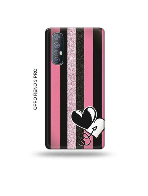 tweakymod designer printed hard case | hearts back cover compatible with oppo reno 3 pro - 19019731 - Very Small Image - 1