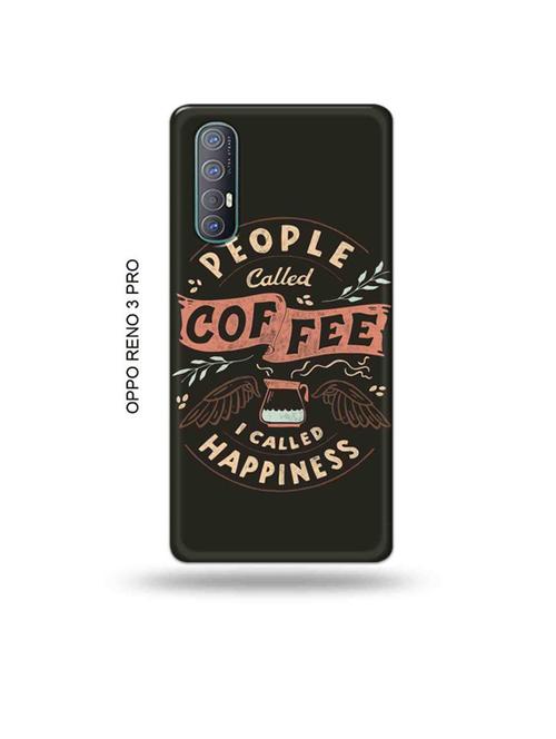 tweakymod designer printed hard case | people coffee hapiness back cover compatible with oppo reno 3 pro - 19019760 - Very Small Image - 1