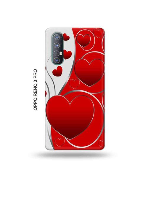 tweakymod designer printed hard case | love design back cover compatible with oppo reno 3 pro - 19019781 - Very Small Image - 1