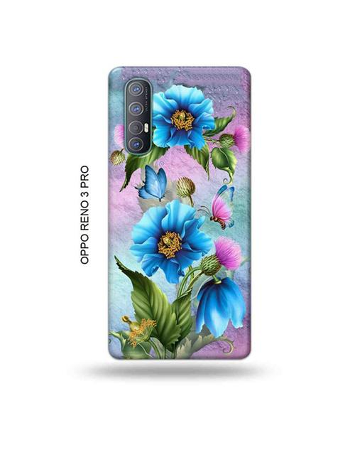 floral back cover compatible with oppo reno 3 pro - 19019804 - Very Small Image - 1