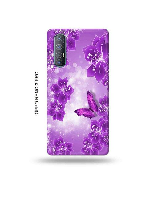 tweakymod designer printed hard case | flowers back cover compatible with oppo reno 3 pro - 19019817 - Very Small Image - 1