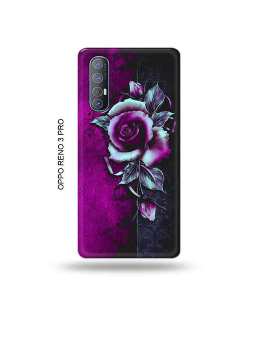 tweakymod designer printed hard case | flowers back cover compatible with oppo reno 3 pro - 19019836 - Very Small Image - 1
