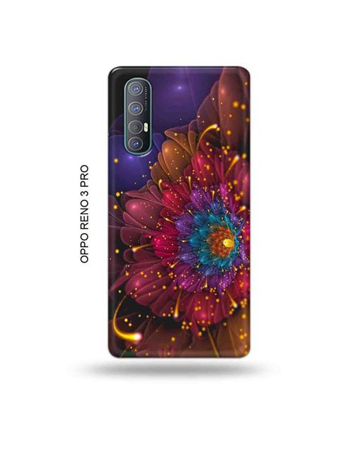 flowers back cover compatible with oppo reno 3 pro - 19019837 - Very Small Image - 1