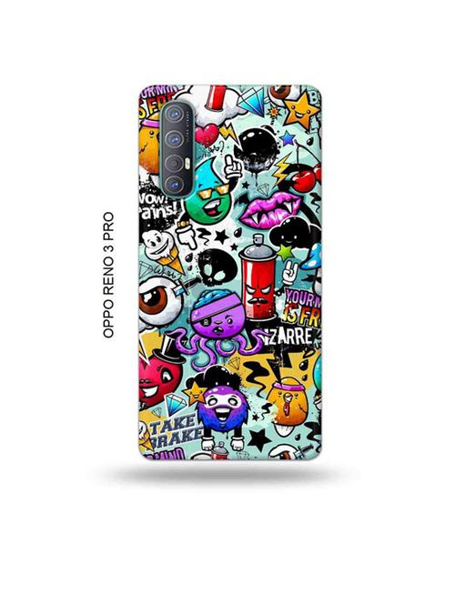 tweakymod designer printed hard case | funny dope back cover compatible with oppo reno 3 pro - 19019845 - Very Small Image - 1