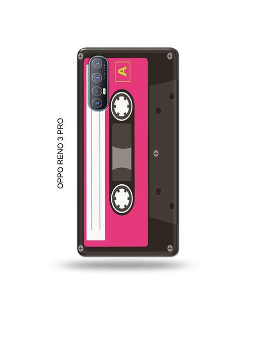 tweakymod designer printed hard case | casatte pink back cover compatible with oppo reno 3 pro - 19019865 - Very Small Image - 1