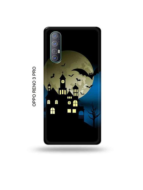 tweakymod designer printed hard case | night castle back cover compatible with oppo reno 3 pro - 19019876 - Very Small Image - 1