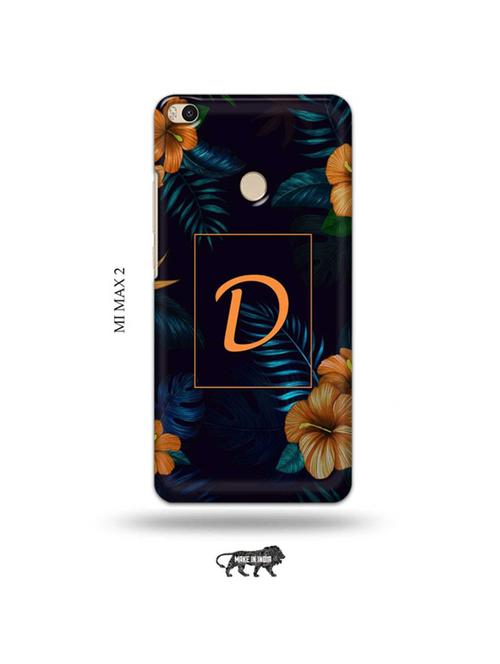 floral d back cover compatible with mi max 2 - 19020469 - Very Small Image - 1