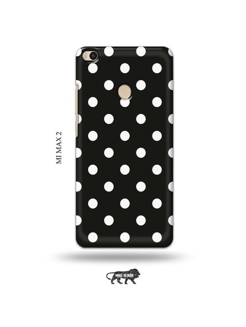 polka dots back cover compatible with mi max 2 - 19020552 - Very Small Image - 1