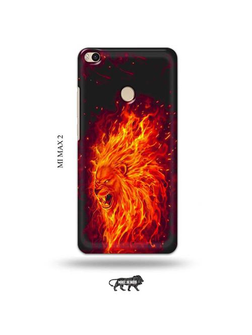 firry lion back cover compatible with mi max 2 - 19020578 - Very Small Image - 1
