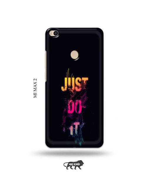 just do it back cover compatible with mi max 2 - 19020618 - Very Small Image - 1
