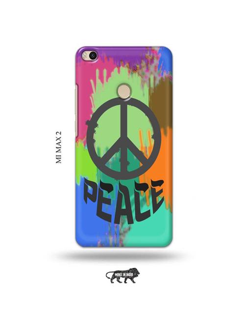 peace back cover compatible with mi max 2 - 19020623 - Very Small Image - 1