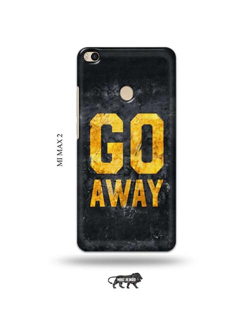 go away back cover compatible with mi max 2 - 19020631 - Very Small Image - 1