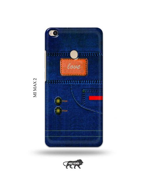 jeans love back cover compatible with mi max 2 - 19020643 - Very Small Image - 1