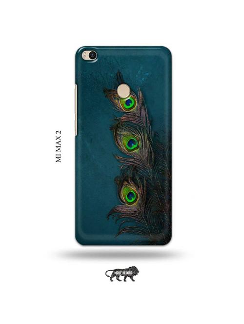krishna feather back cover compatible with mi max 2 - 19020673 - Very Small Image - 1