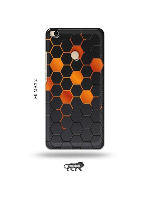 orange honey combs back cover compatible with mi max 2 - 19020768 - Very Small Image - 1