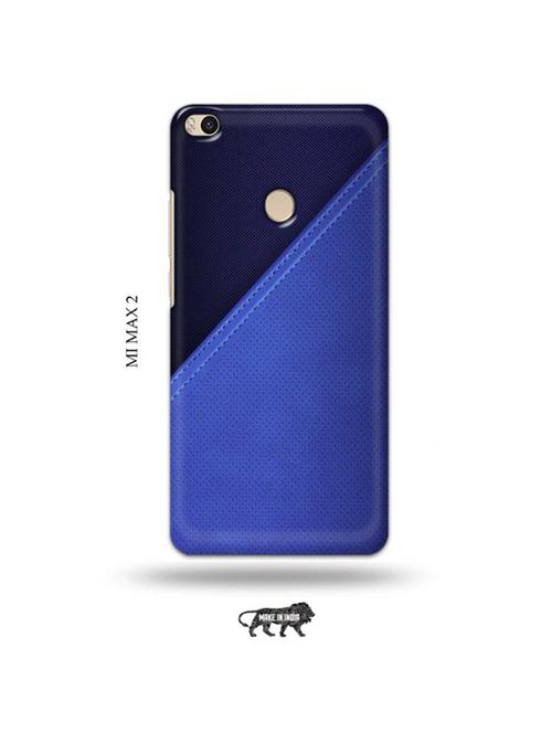 leather back cover compatible with mi max 2 - 19020851 - Very Small Image - 1