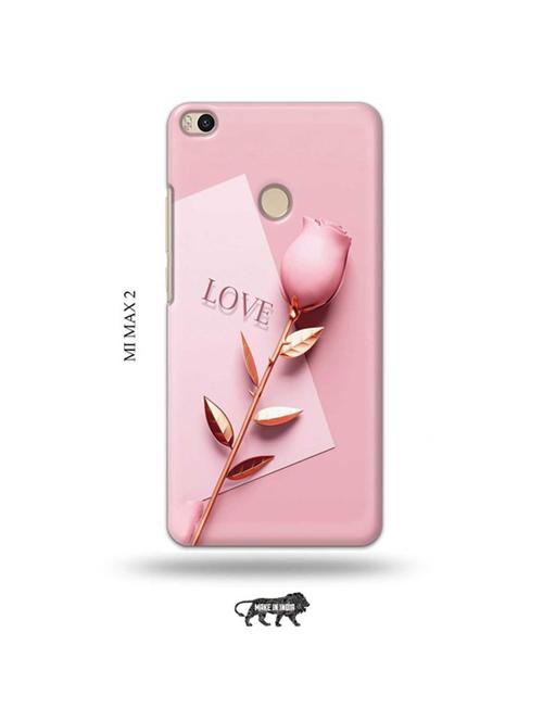 flower love back cover compatible with mi max 2 - 19020916 - Very Small Image - 1