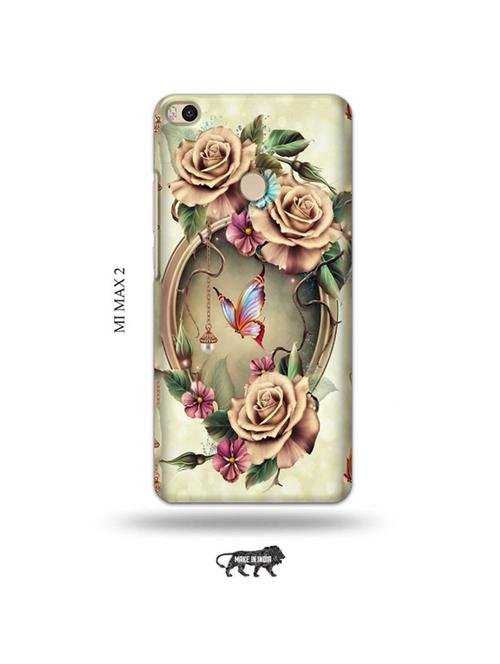 floral back cover compatible with mi max 2 - 19020925 - Very Small Image - 1