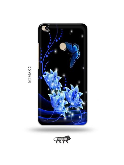 flowers back cover compatible with mi max 2 - 19020928 - Very Small Image - 1