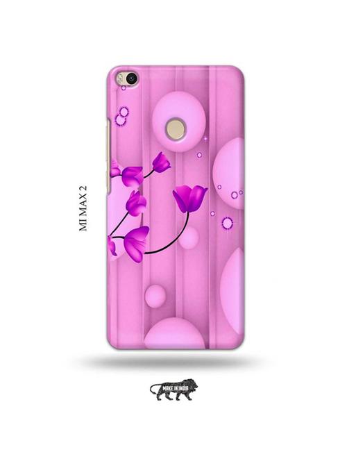 flowers back cover compatible with mi max 2 - 19020932 - Very Small Image - 1