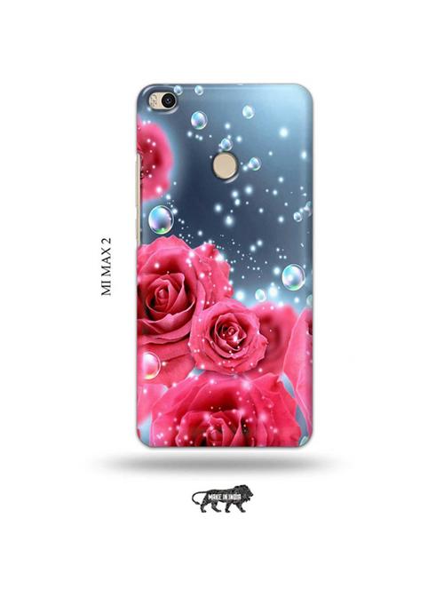 flowers back cover compatible with mi max 2 - 19020933 - Very Small Image - 1