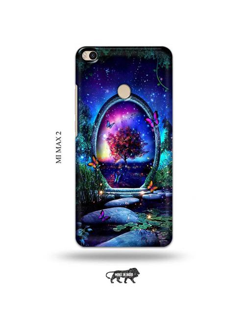 flowers back cover compatible with mi max 2 - 19020938 - Very Small Image - 1