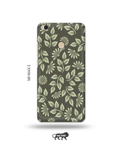 flowers back cover compatible with mi max 2 - 19020940 - Very Small Image - 1