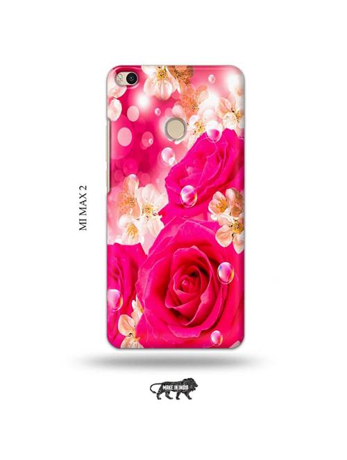 flowers back cover compatible with mi max 2 - 19020947 - Very Small Image - 1
