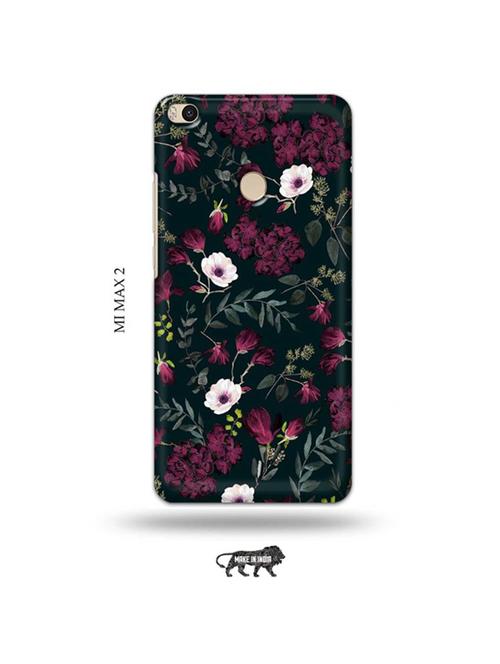 flowers back cover compatible with mi max 2 - 19020949 - Very Small Image - 1
