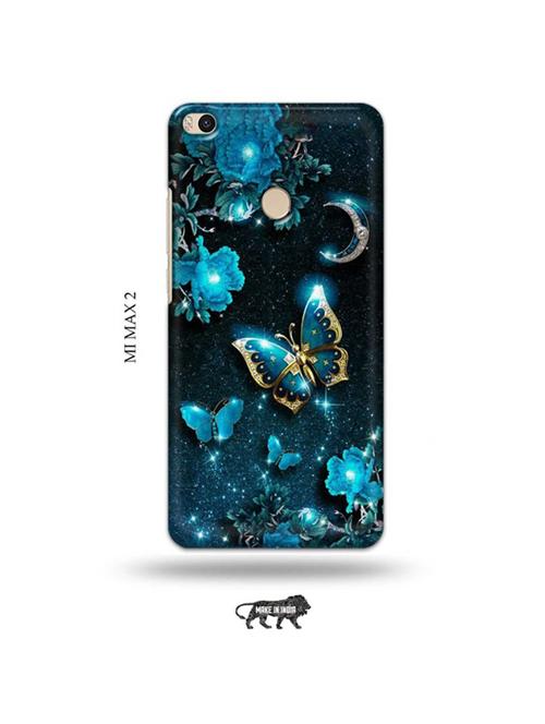 flowers back cover compatible with mi max 2 - 19020951 - Very Small Image - 1