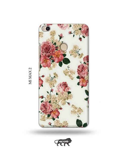 flowers back cover compatible with mi max 2 - 19020952 - Very Small Image - 1