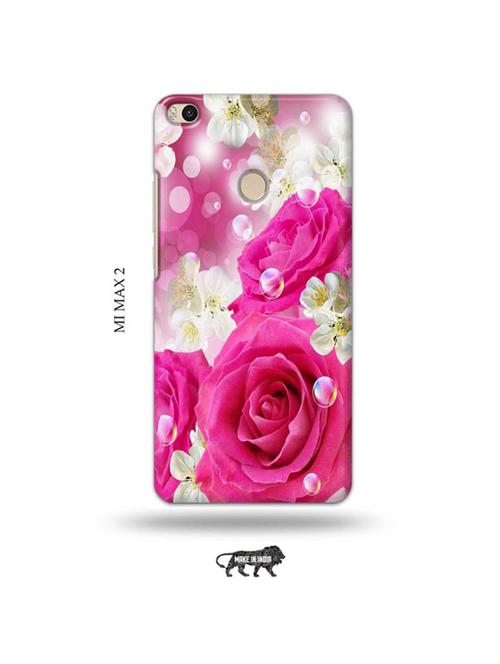 flowers back cover compatible with mi max 2 - 19020954 - Very Small Image - 1