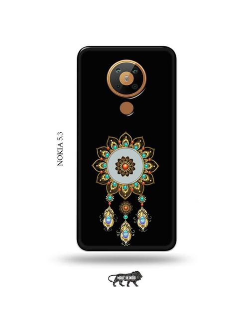 tweakymod designer printed hard case | jeweller dream catcher back cover compatible with nokia 5.3 - 19020999 - Very Small Image - 1