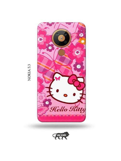 cute girl back cover compatible with nokia 5.3 - 19021100 - Very Small Image - 1